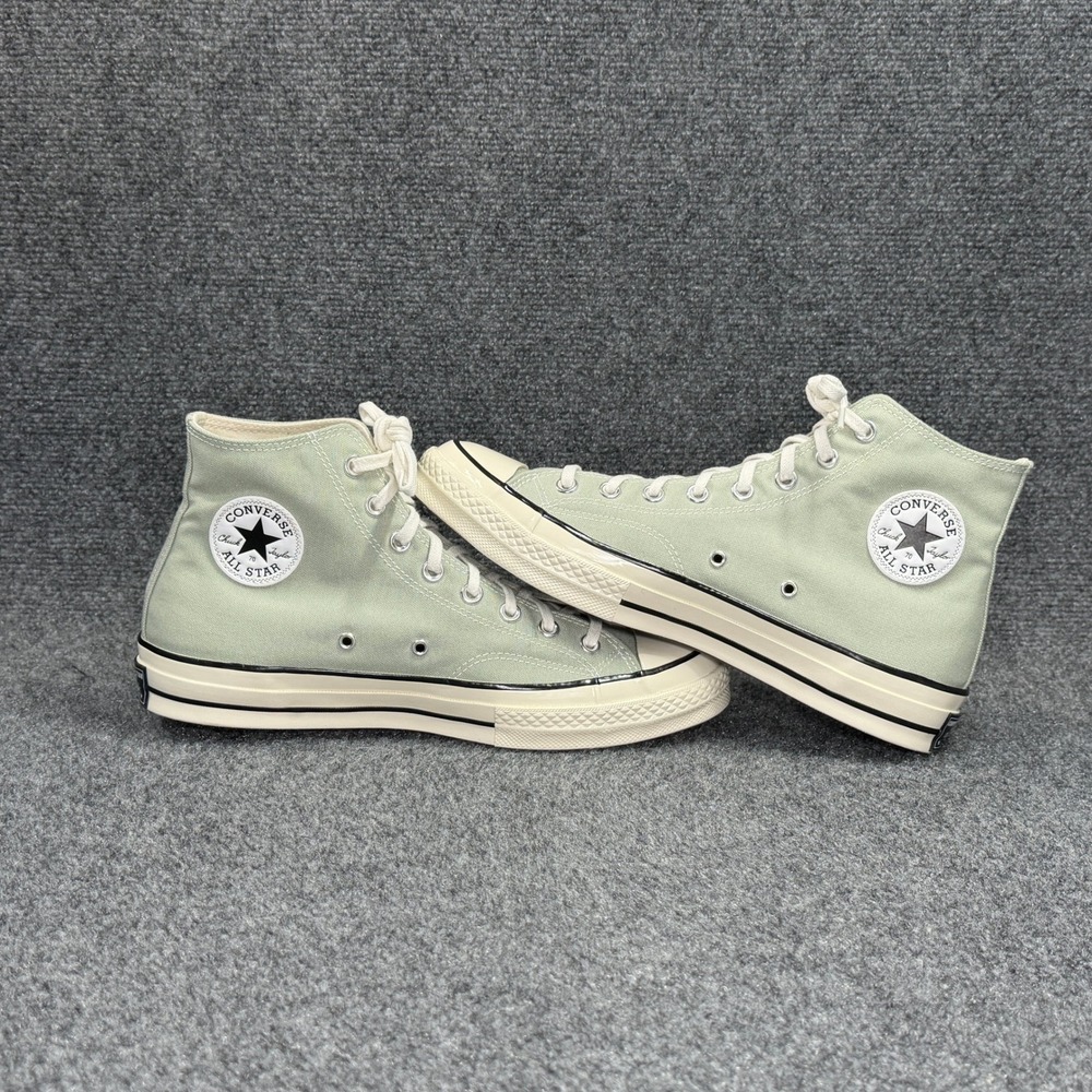 Converse Chuck 70 High Sneakers Men's 9.5 Summit Sage Green Athletic Retro Shoes - Picture 8 of 14